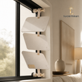 Lucentean™ Lightturn Window Fins — Adjustable Daylight Redirectors