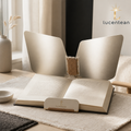 Lucentean™ Daylight Page Reflector — Winged Reading Light Companion