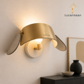 Lucentean™ Softshade Wall Eave — Sculptural Light Hood