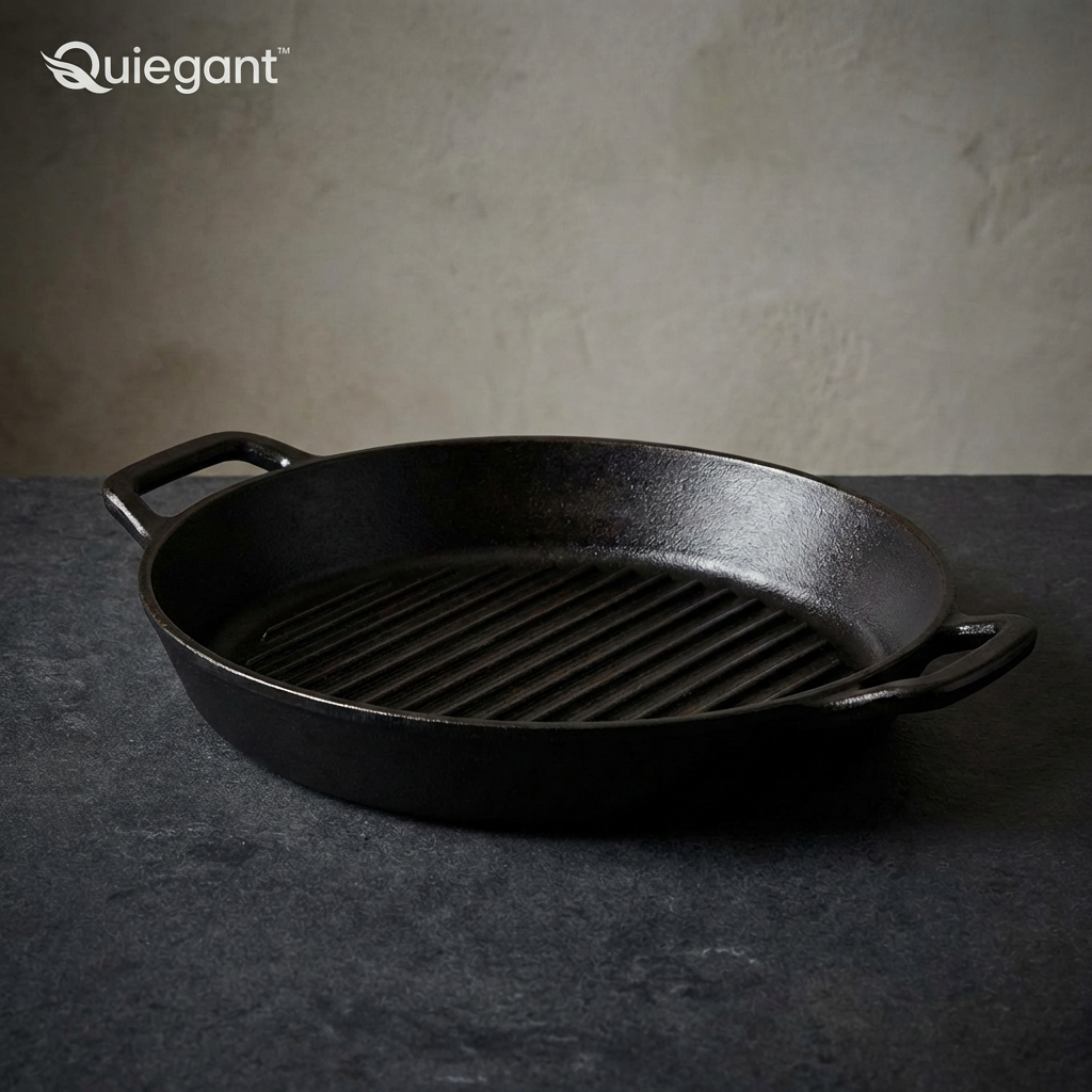 Quiegant™ IronGrill Artisan Cast Iron Skillet