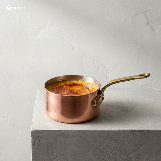 Quiegant™ CaramelCraft Copper Dessert Saucepan
